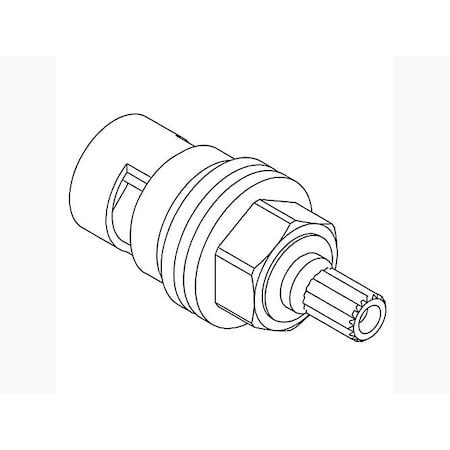 Kohler Valve, 1/4T Cw 837206